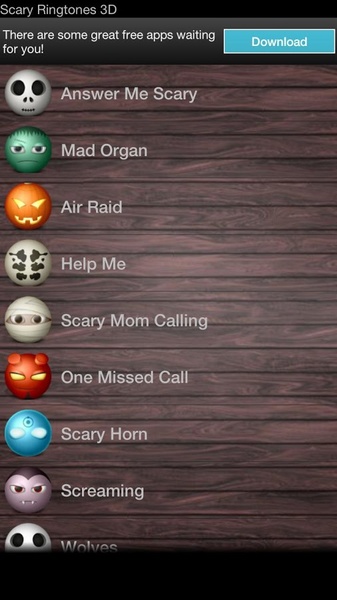 Scary Ringtones 3D - Preview 4