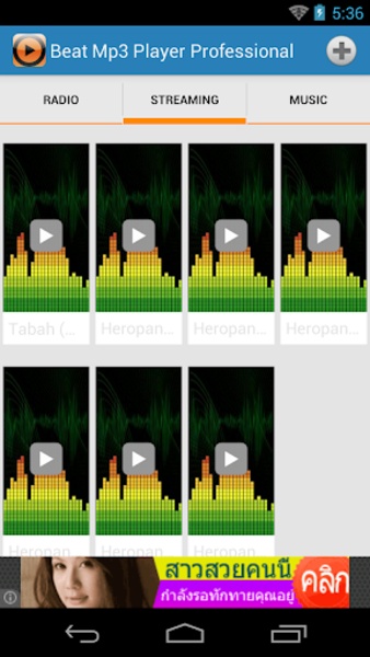 Beat Mp3 Player Professional - Preview 1