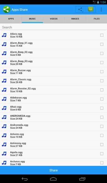 Apps Share - Preview 2