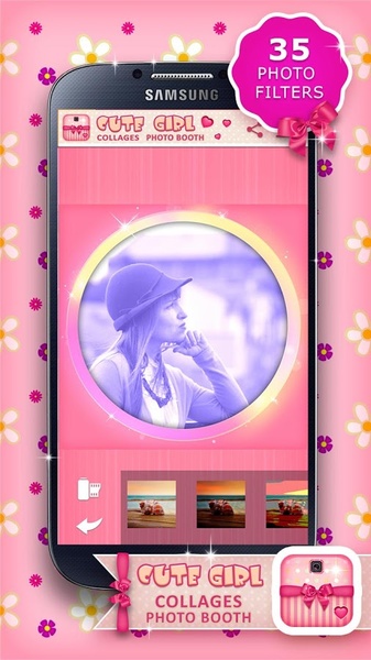 Cute Girl Collages Photo Booth - Preview 6