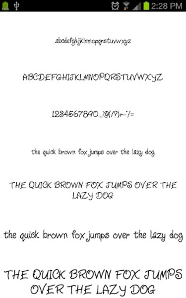 Neat Fonts - Preview 1