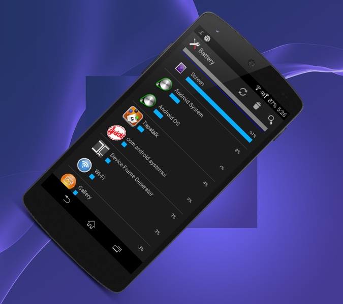 XPERIA Z2 BLACK THEME - Preview 3