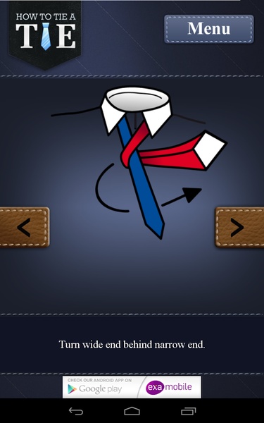 How to Tie a Tie - Preview 3