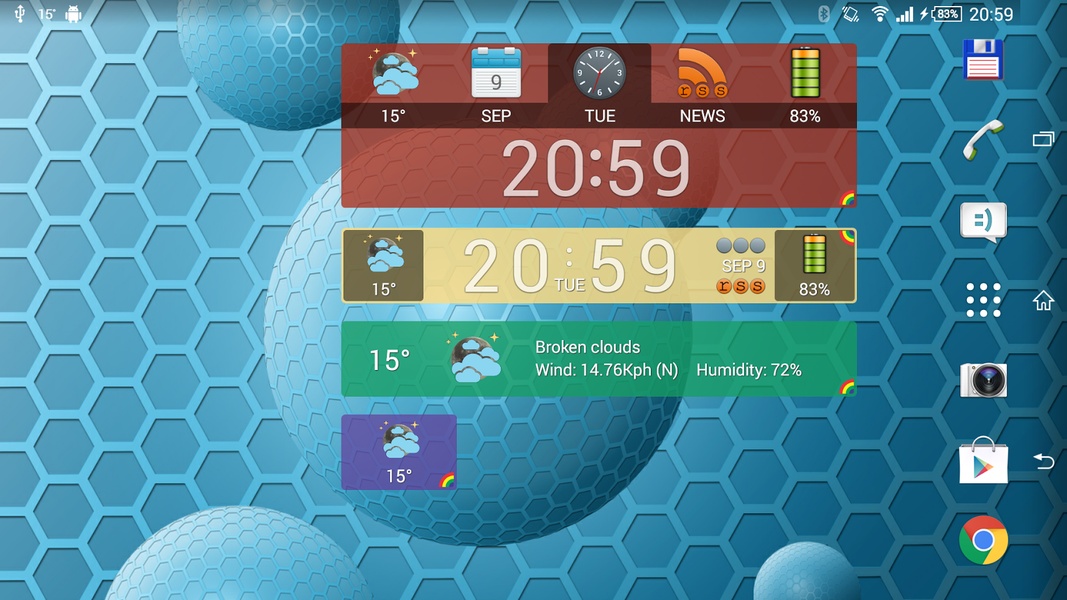 Fusion Info Widget - Preview 5