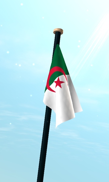 Algeria Flag 3D Free - Preview 13