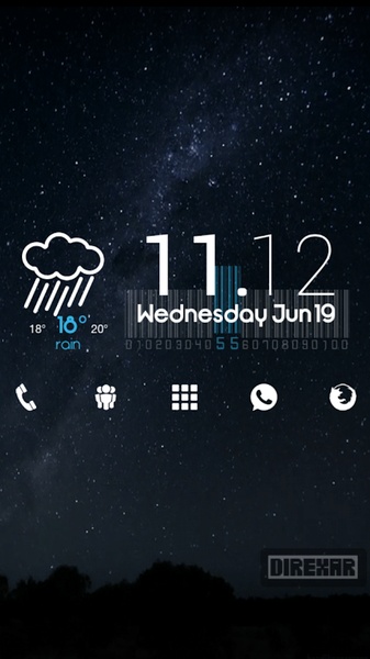 Cute Clock Weather Free - Preview 2