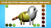 Kids 3D Animal Coloring Pages screenshot 2