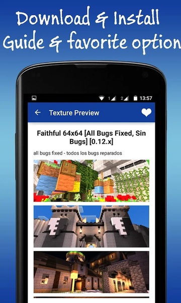 Texture Pack for Minecraft - Preview 1