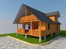 Wooden House Design screenshot 2