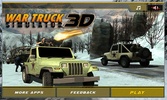 Army War Truck Driver Sim 3D screenshot 1