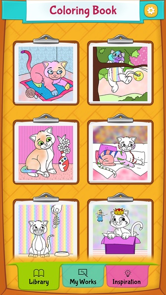 Cat Coloring Pages - Preview 5