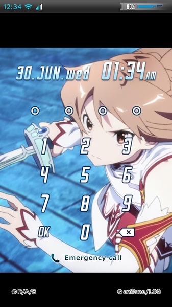 SAO HOME Lock - Preview 2