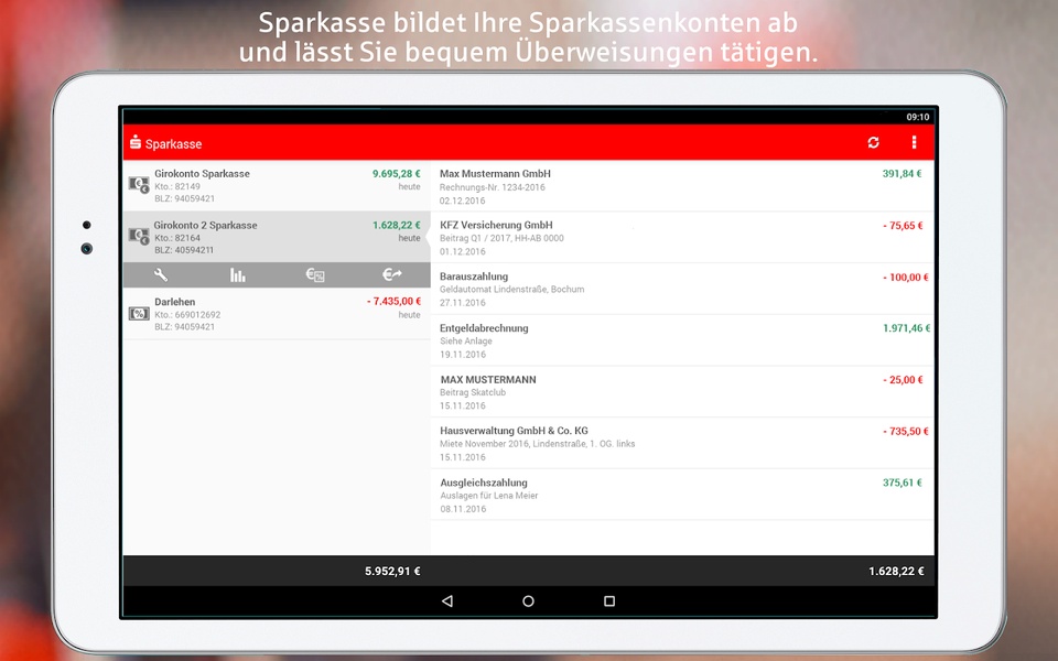 Sparkasse+ Tablet - Preview 4
