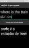 english to portuguese translator screenshot 1