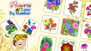 Flowers Color by Number screenshot 7