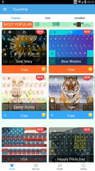 TouchPal Emoji Keyboard Fun - Preview 8
