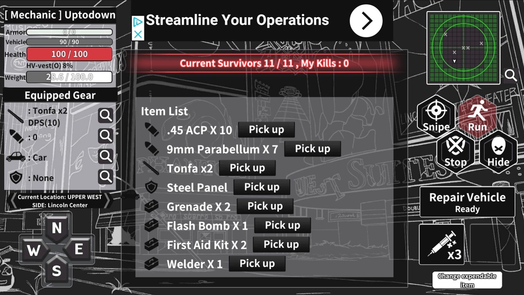 City Survival Text Battle Royale - Preview 8