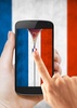 France Flag Zipper Lock screenshot 5