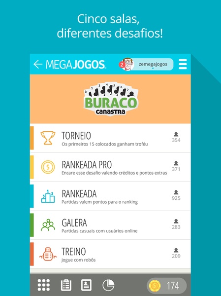 MegaJogos - Jogos de Cartas e Jogos de Tabuleiro - Baixar APK para Android
