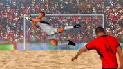 Football Beach Soccer Goalkeep screenshot 1