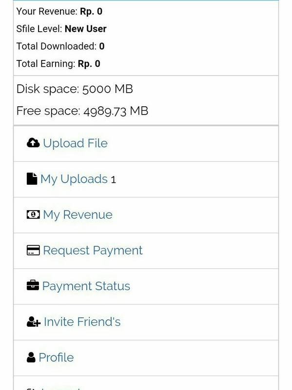 SFile Mobi screenshot