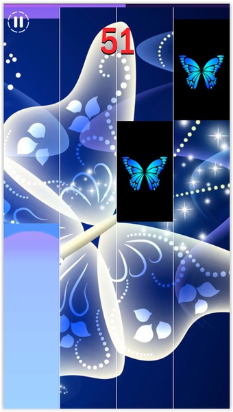 Blue butterfly Piano Tiles 3 - Preview 3