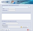 SQL Password Recovery Tool screenshot 1