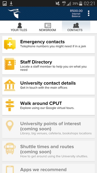 CPUT Mobile - Preview 2