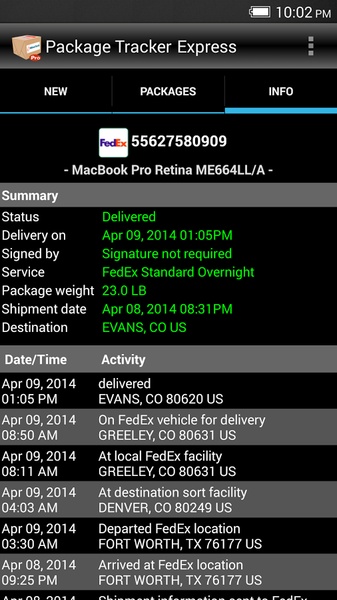 Package Tracker Express - Preview 7