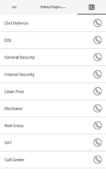 YellowPages Lebanon - Preview 3