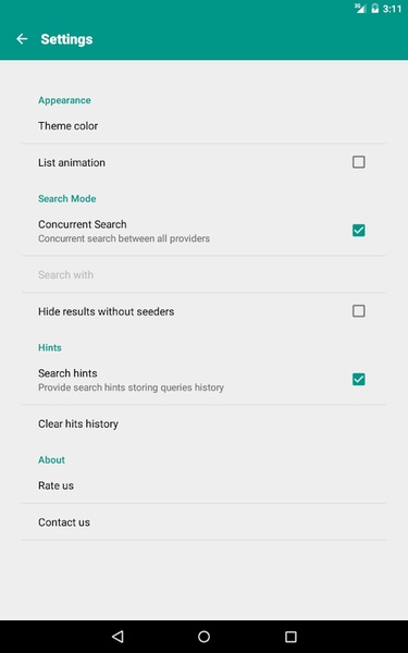 Torrent Search Engine - Preview 2