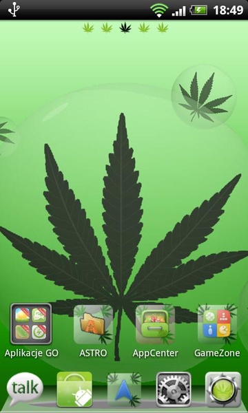 Go Launcher EX Ganja Theme - Preview 6