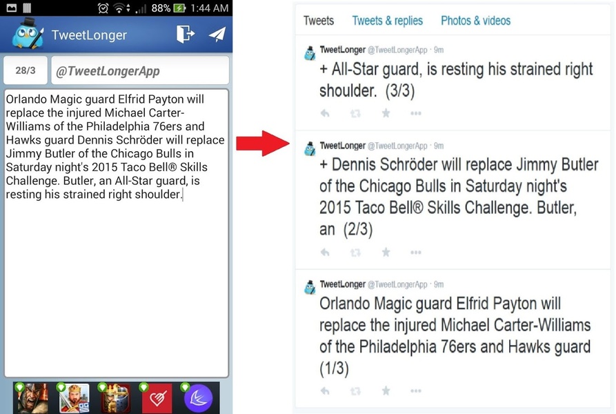 TweetLonger - Preview 2