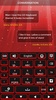 Red Keyboard Theme screenshot 13