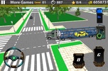 3D Car transport trailer truck screenshot 7