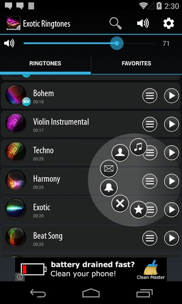 Exotic Ringtones - Preview 2