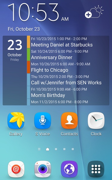 Clean Calendar Widget - Preview 4