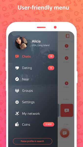 UAround - Free dating, flirt chat, date foreigners - Preview 6