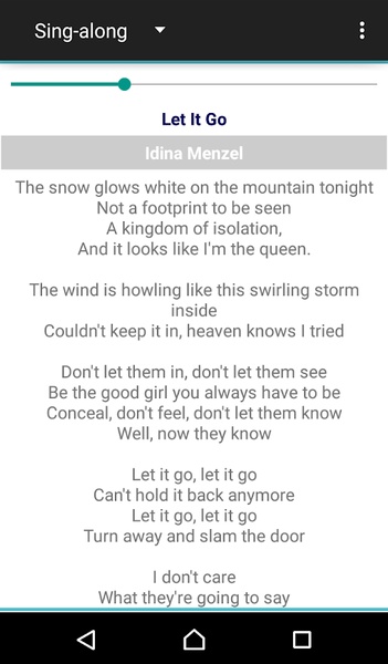Let It Go Karaoke - Preview 2