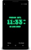 Neon Digital Clock Live Wallpaper screenshot 2