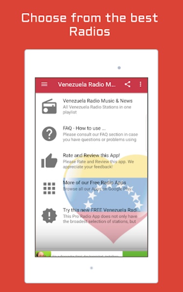Venezuela Radio Music & News - Preview 3