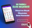 OnayTR - Sanal Numara Al screenshot 4