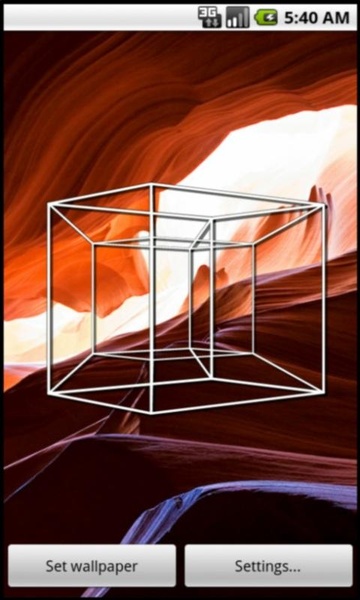 Hypercubed Live Wallpaper - Preview 3