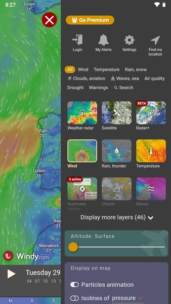 Windy - Wind, Waves and Hurricanes Forecast - Preview 3