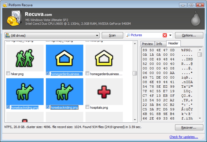 Recuva software deals download