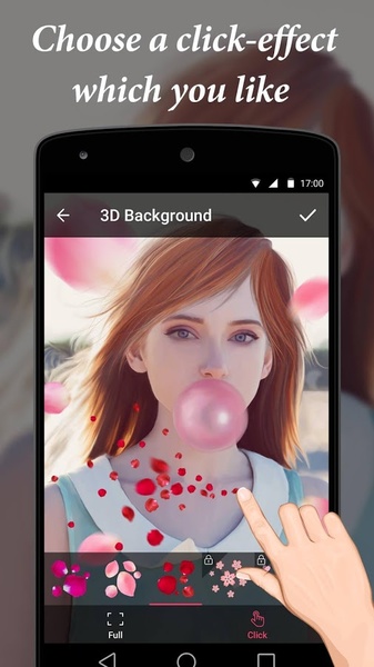 Rose petals 3D Live Wallpapers Free - Preview 7