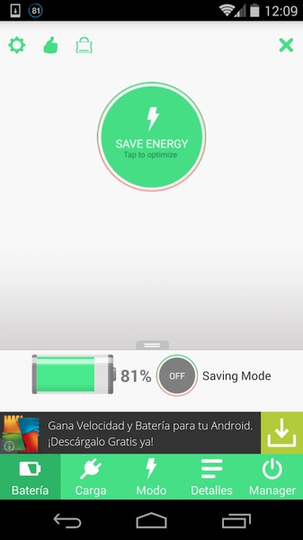 Battery Saver HD - Preview 6