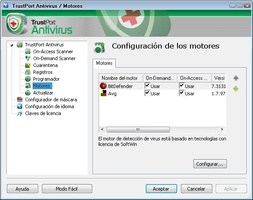 TrustPort Antivirus screenshot 3