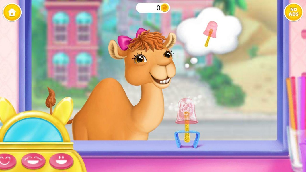 Swirly Icy Pops - Surprise DIY Ice Cream Shop for Cute  Animals::Appstore for Android