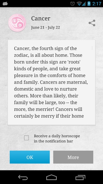Smart Horoscope - Preview 4